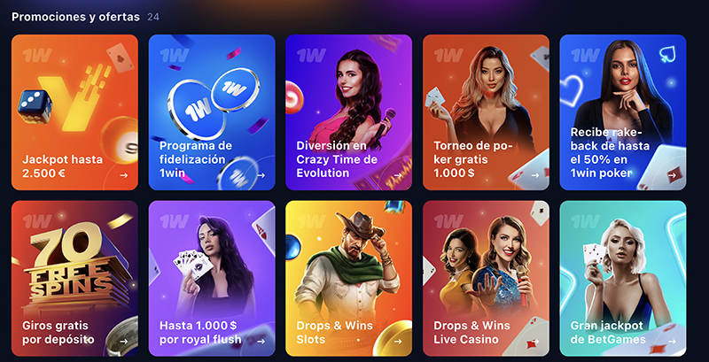 M&aacute;s bonos 1win