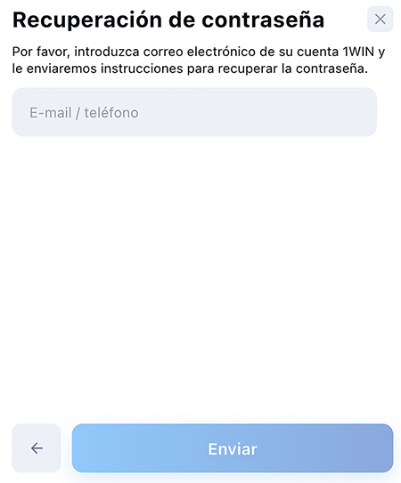 1win Recuperar contraseña 1win Recuperar contraseña