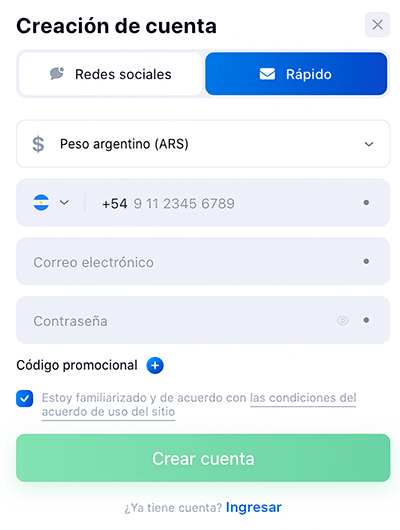 Registro 1win Registro 1win